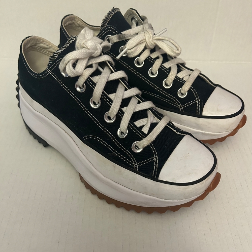 Converse Run Star Hike Low Platforms Size 7 Wmns, 5.5 Men